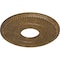 Ekena Millwork Bradford Ceiling Medallion (Fits Canopies up to 6 5/8"), 12 1/2"OD x 3 7/8"ID x 3/4"P, Rubbed Bronze CM12BRRZS - alternate 2